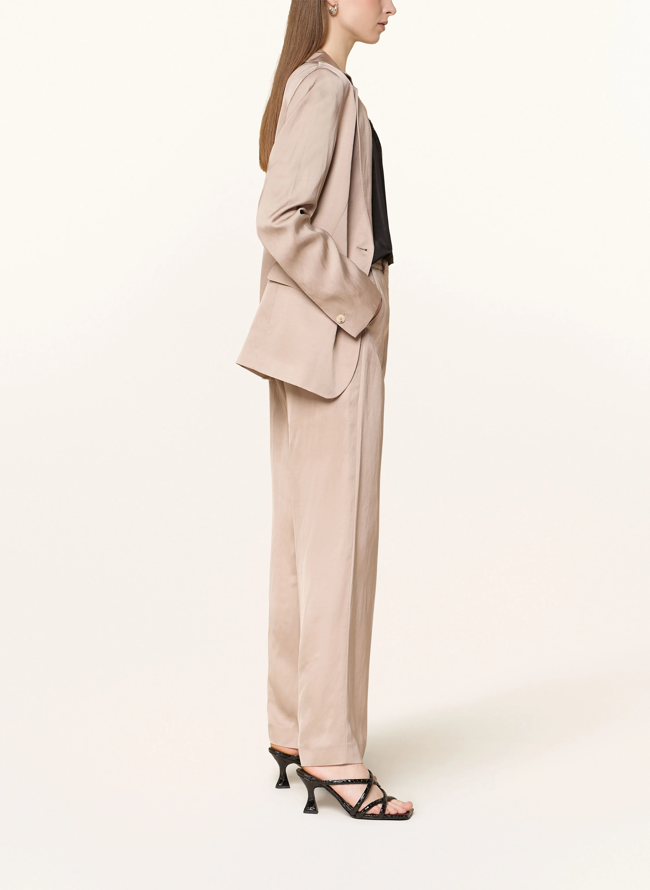 comma Marlenehose aus Satin