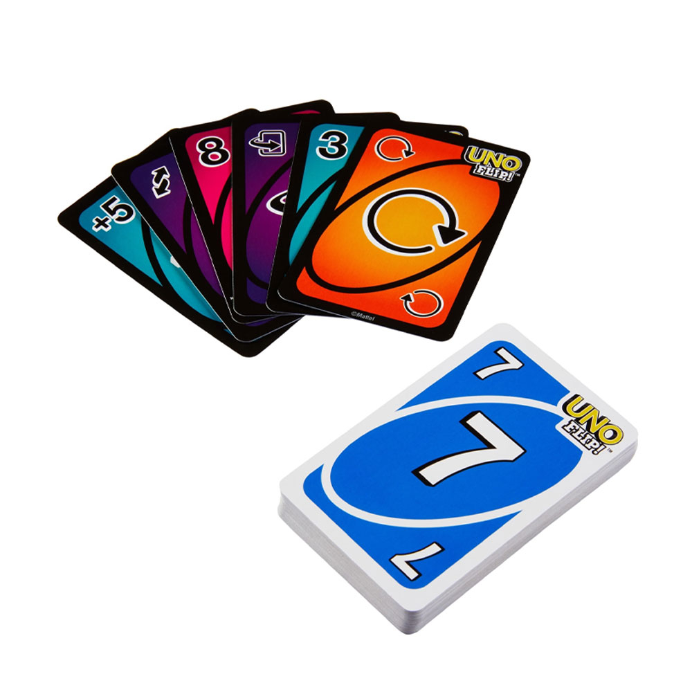 UNO Flip Kartenspiel Gesellschaftsspiel für Familien / Kinder (GDR44)