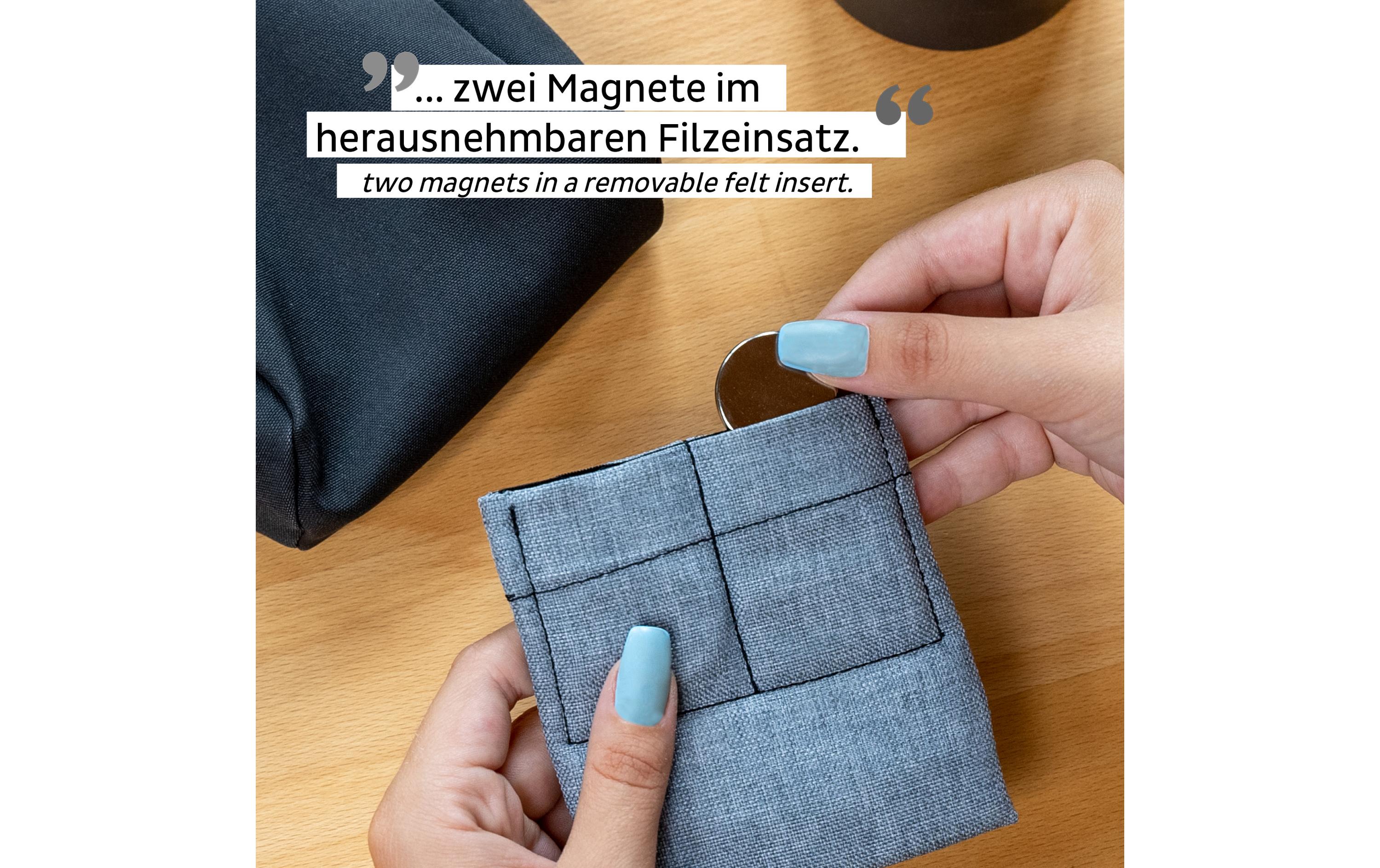 Magnet-TascheMobile und clever verstaubare Magnettasche