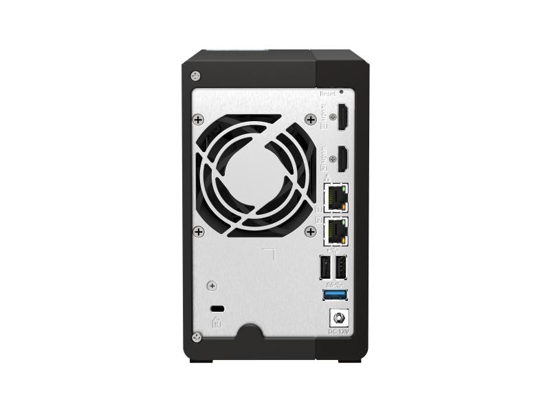 QNAP NAS TS-253E-8G 2-bay NAS mit 2 Laufwerkschächten