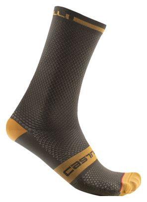 Chaussettes Unisexe Castelli Superleggera T 18 Vert