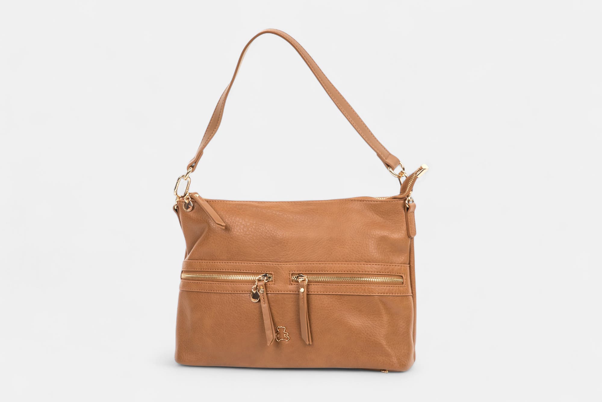 Sac bandoulière cognac