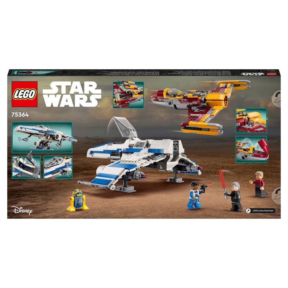 LEGO Star Wars 75364 New Republic E-Wing vs. Shin Hatis Starfighter Set