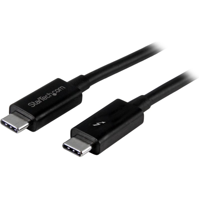 StarTech.com Câble Thunderbolt 3 (20 Gb/s) USB-C de 1 m - Compatible Thunderbolt, USB et DisplayPort - M/M