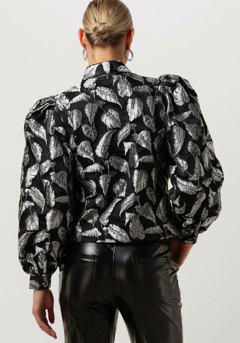 SELECTED FEMME zilveren selected femme blouse slfpaula-elani silver leaf jacket b