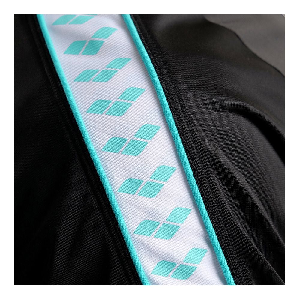 Arena RELAX IV TEAM LOGO - Veste black/white/blue diamond