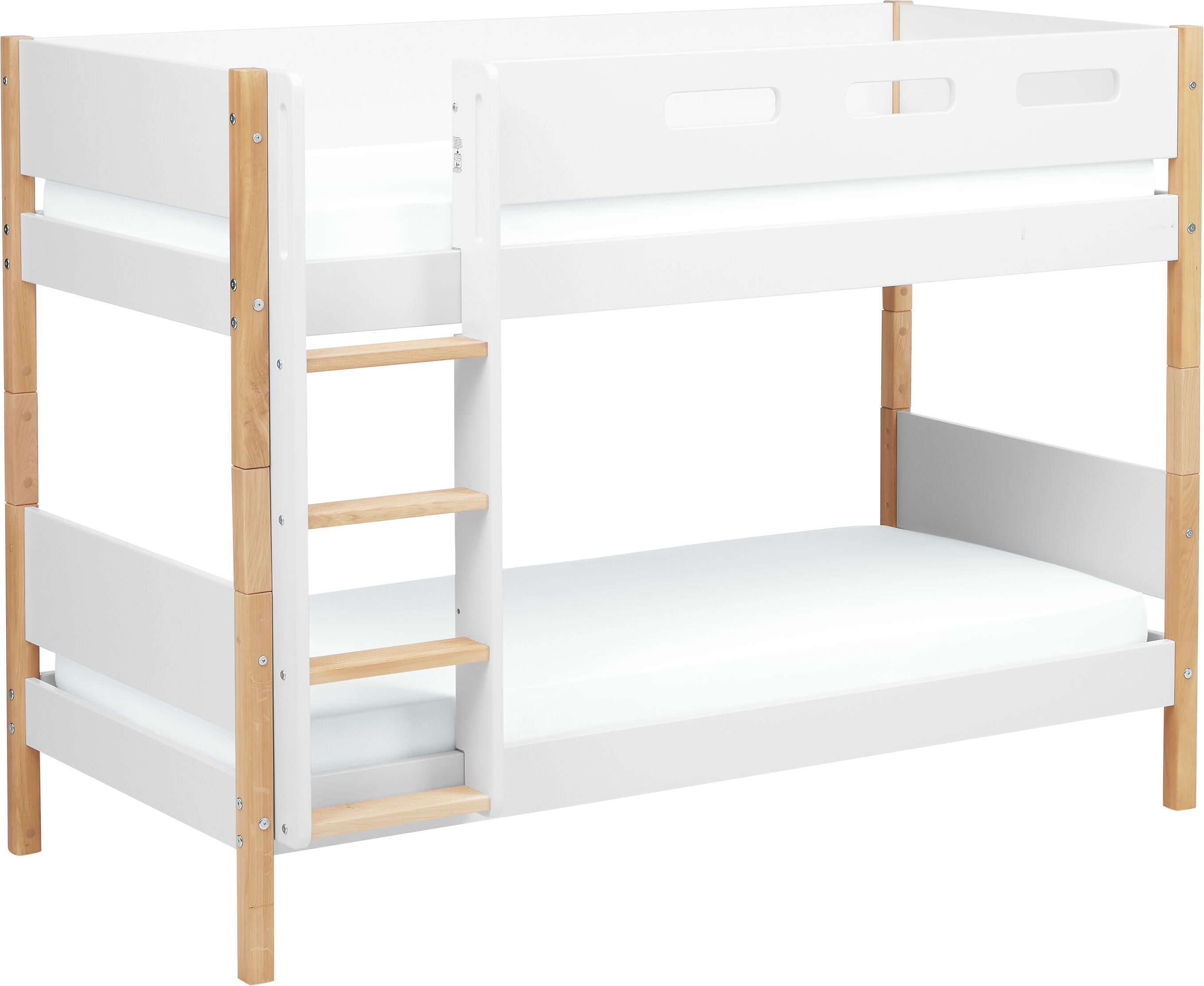 Flexa NOR Etagenbett - Weiss / B: 109.0 cm x T: 210.0 cm x H: 154.0 cm
