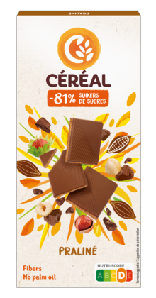 Céréal Tablet praline maltitol 100g