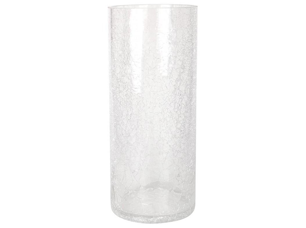VASO ACTUEL VIDRO RACHADO 13X30CM