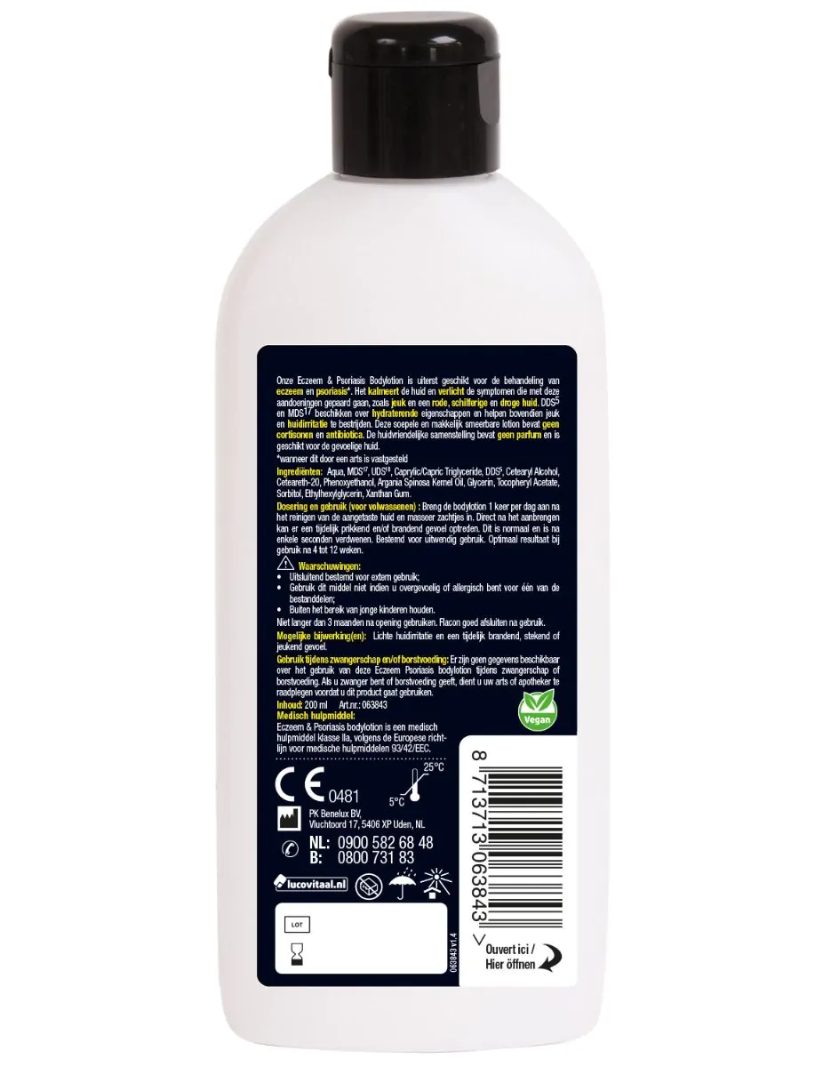 Eczeem Psoriasis Bodylotion 200 ml