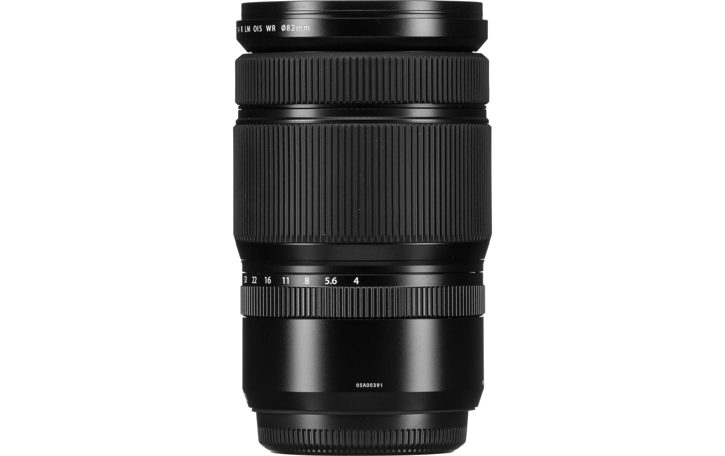 Zoomobjektiv GF 45-100mm F/4 R LM WR Fujifilm G-Mount<br>Vielseitig einsetzbares Standard-Zoomobjektiv