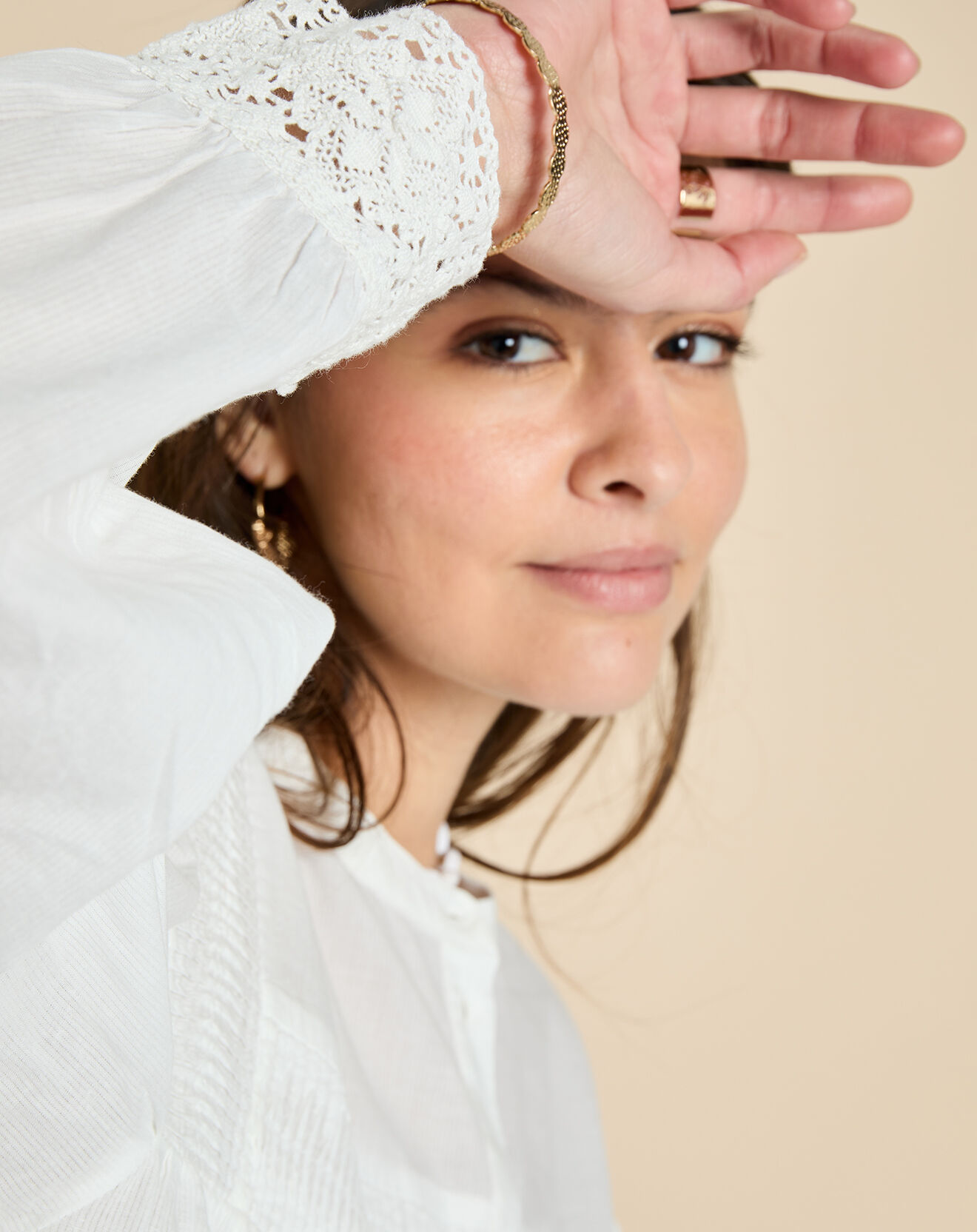 Harris Wilson Blouse Elais blanche