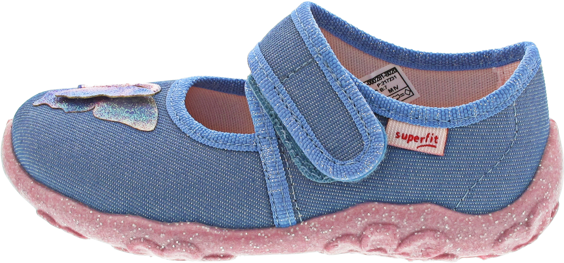 Superfit Bonny Hausschuh blau