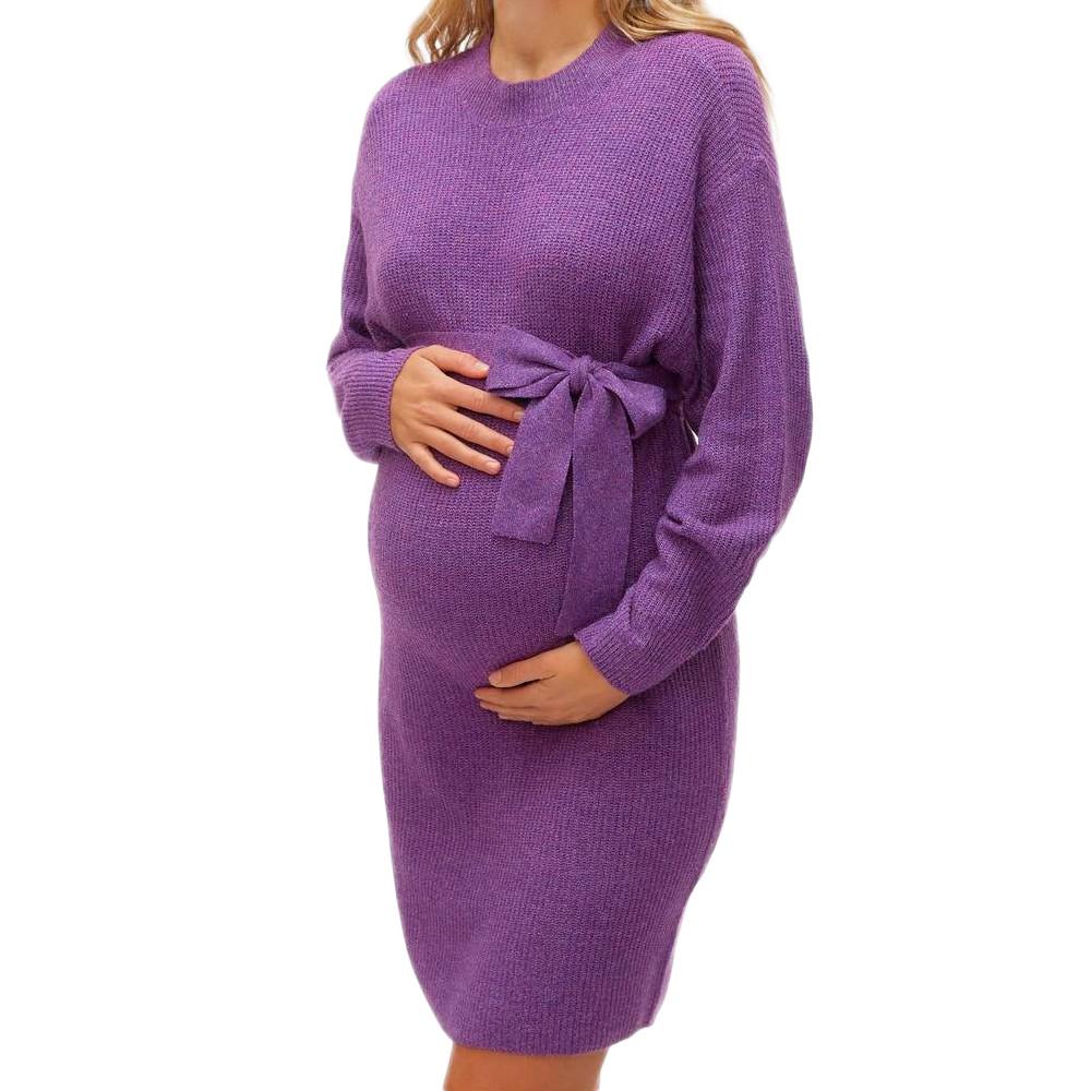 Mamalicious Robe de Grossesse Violette Femme Mamalicious Vala