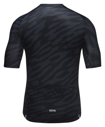 Maillot Manches Courtes Gore Wear Spirit Organic Camo Noir