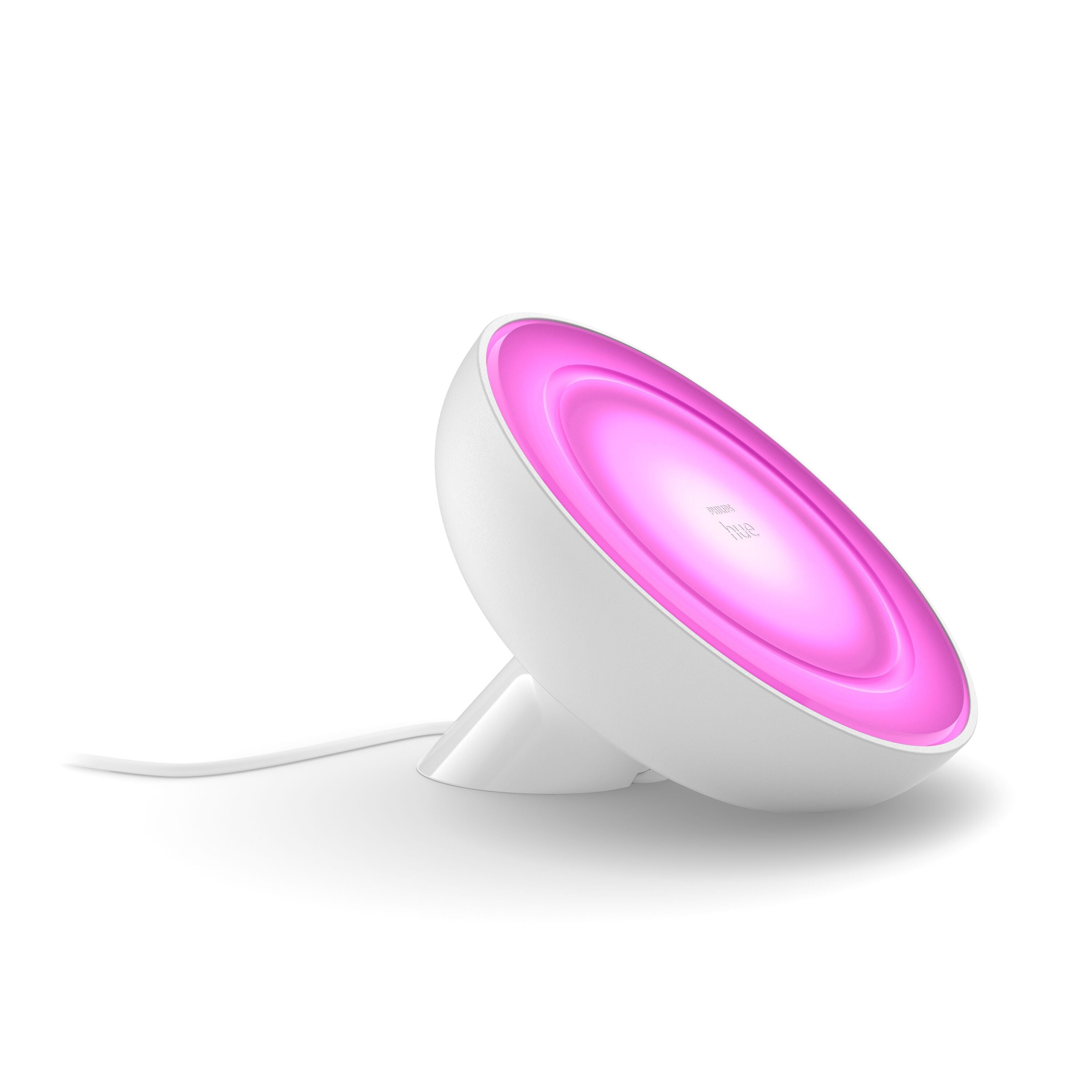 Philips hue BLOOM Tischleuchte - Weiss / B: 21.8 cm x T: 11.1 cm x H: 22.7 cm