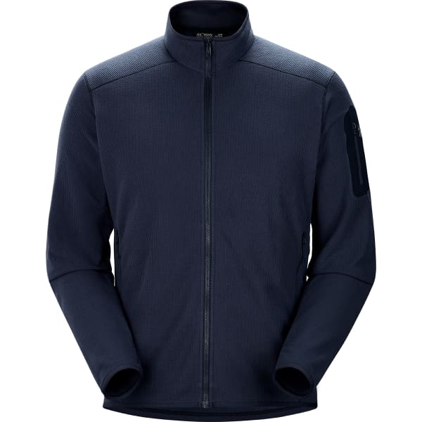 Veste polaire randonnée ARC'TERYX DELTA LT JACKET MEN'S BLACK SAPPHIRE