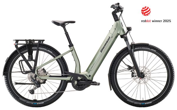 SUVEA TRIP PLUS 800 E-City- und Alltagsvelo  Heugrün   L-XL