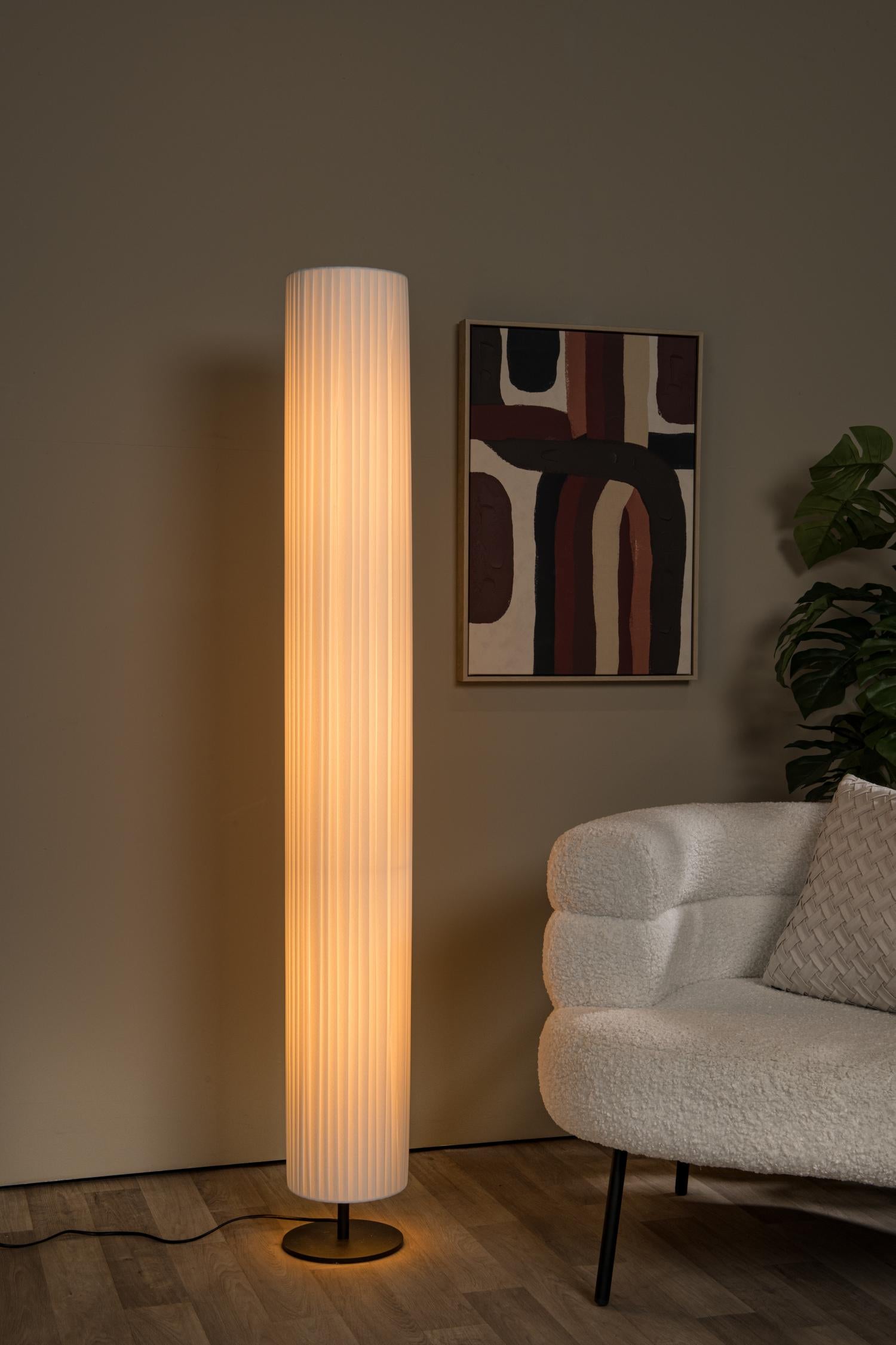 Lucide FOLD Vloerlamp - Wit