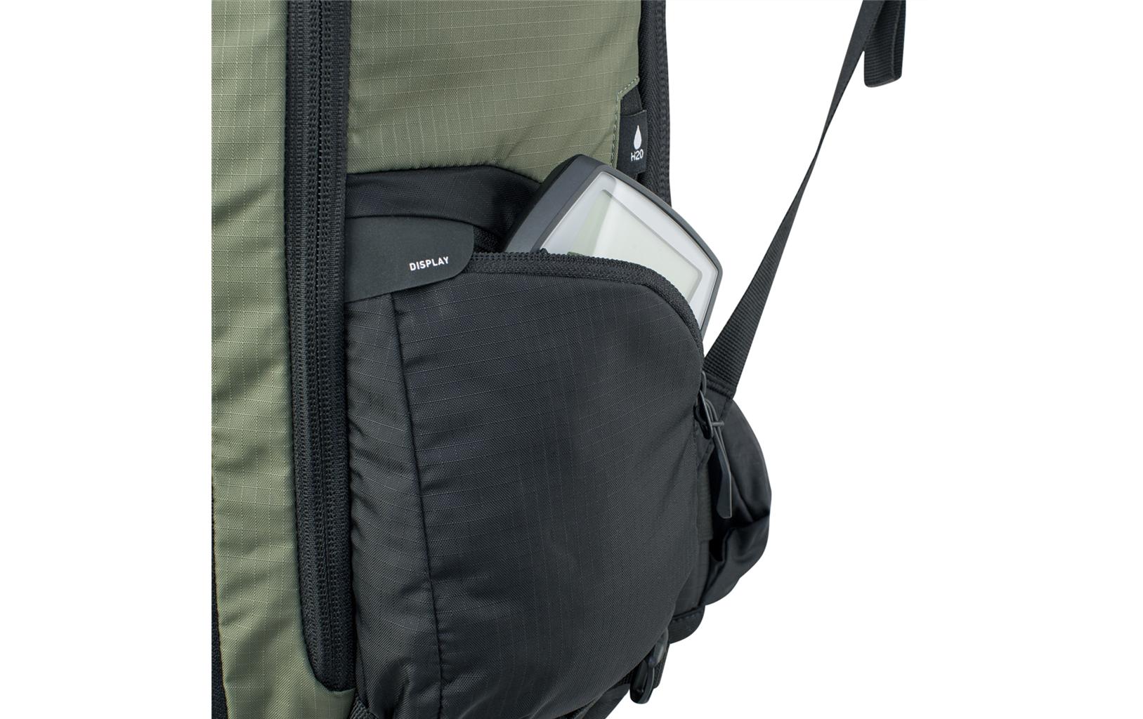 Rucksack FR Tour E-Ride 30 l, Dark/Olive/Black<br>Protector-Rucksack für E-Bikes