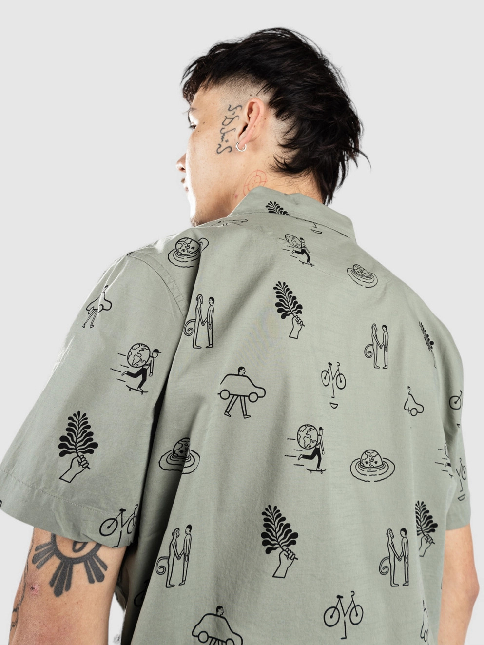 Picture Mataikona Shirt e art lm01 print