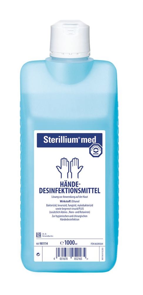 STERILLIUM med Händedesinfektion<br>1 l, flüssig, CH