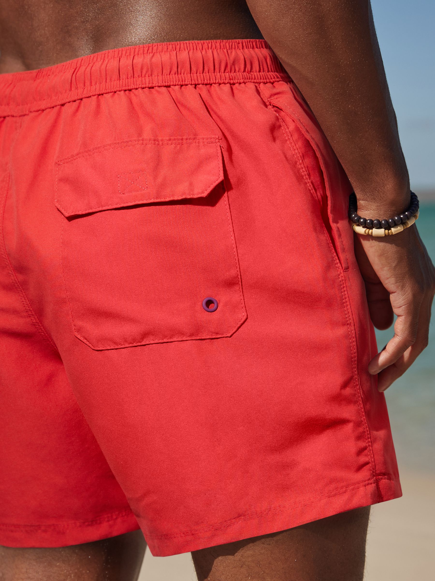 Helder rood - Essential zwemshort
