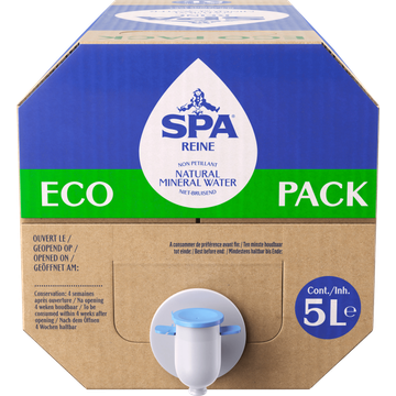 SPA REINE Natuurlijk Mineraalwater Eco Pack 5L