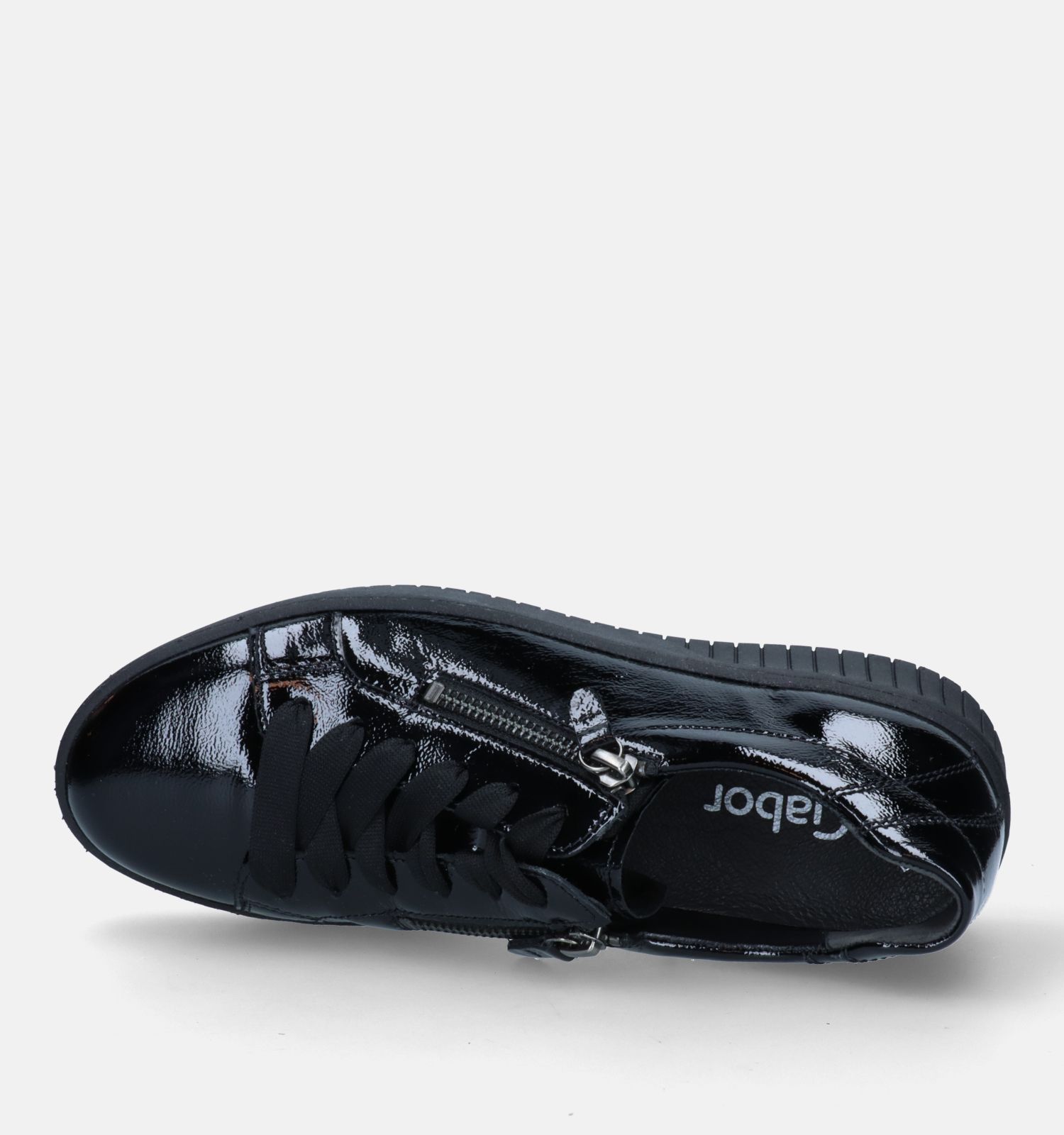 Veterschoenen zwart
