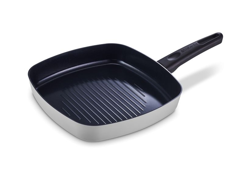 Brabantia Grillpfanne Indu  26 cm Grillpfanne mit Antihaftbeschichtung