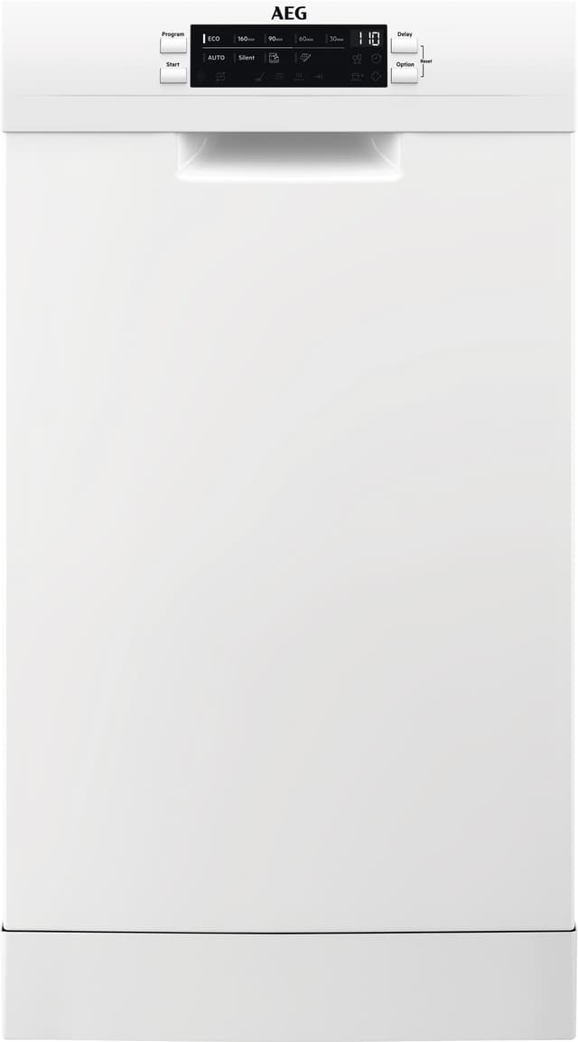 AEG 6000 Series opvaskemaskine FFB62407ZW (45cm stål)