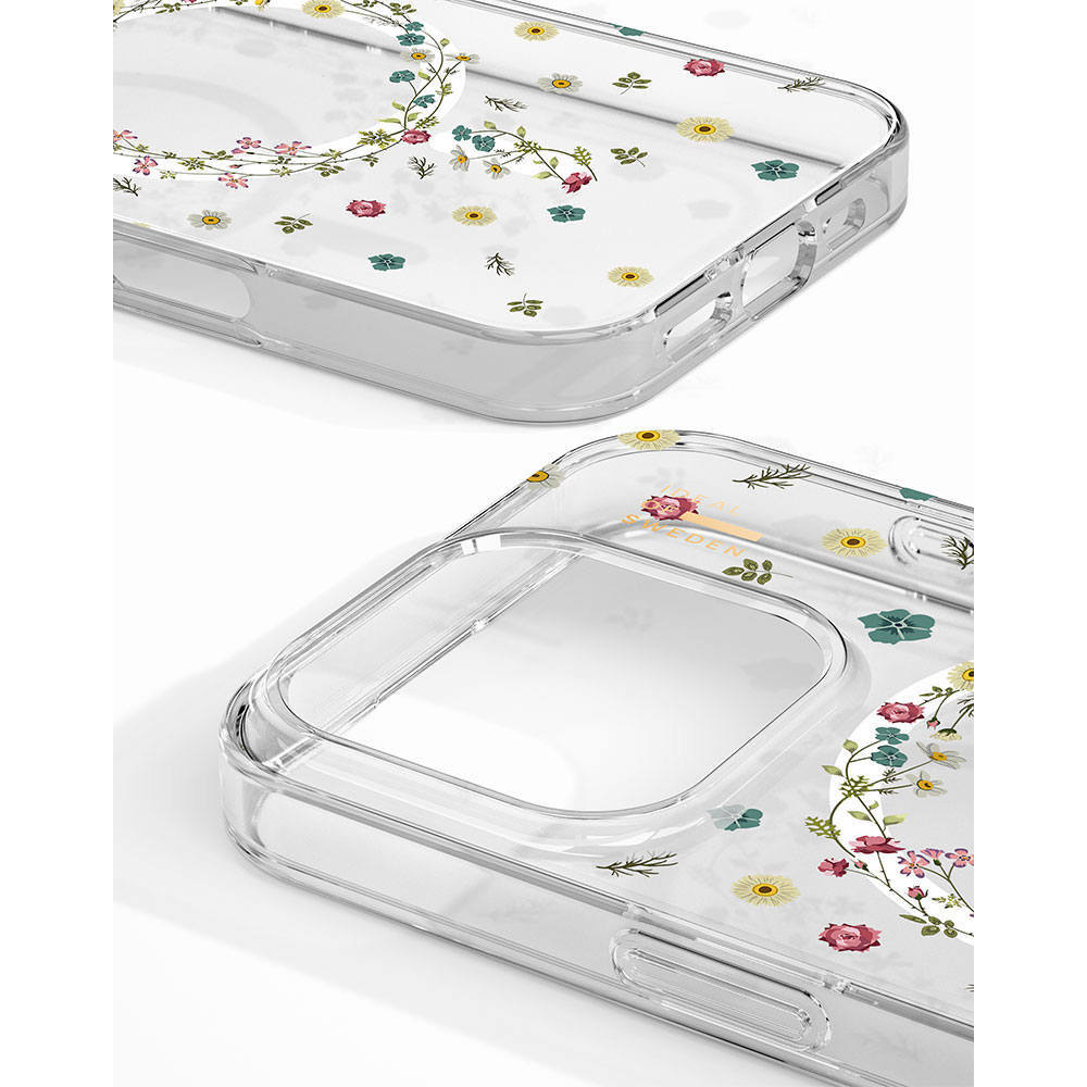 iPhone 16 Pro MagSafe Hardcase Hülle Clear Case Recycled (IDCLCMS-I2461P-507) - Petite Floral