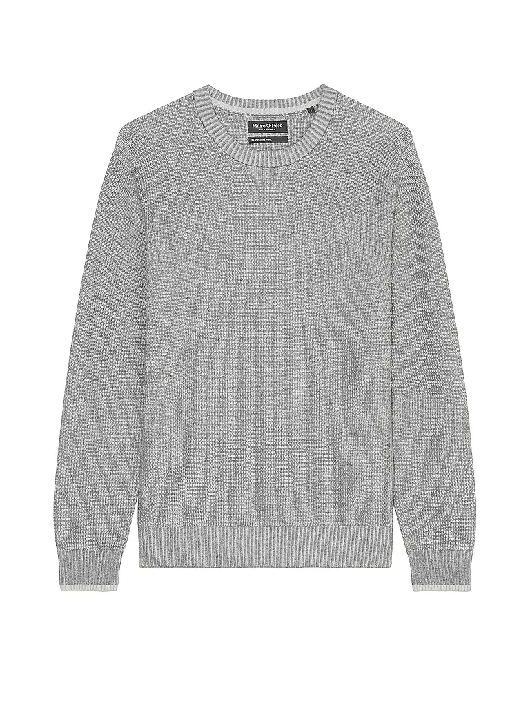 MARC O'POLO Pullover grau