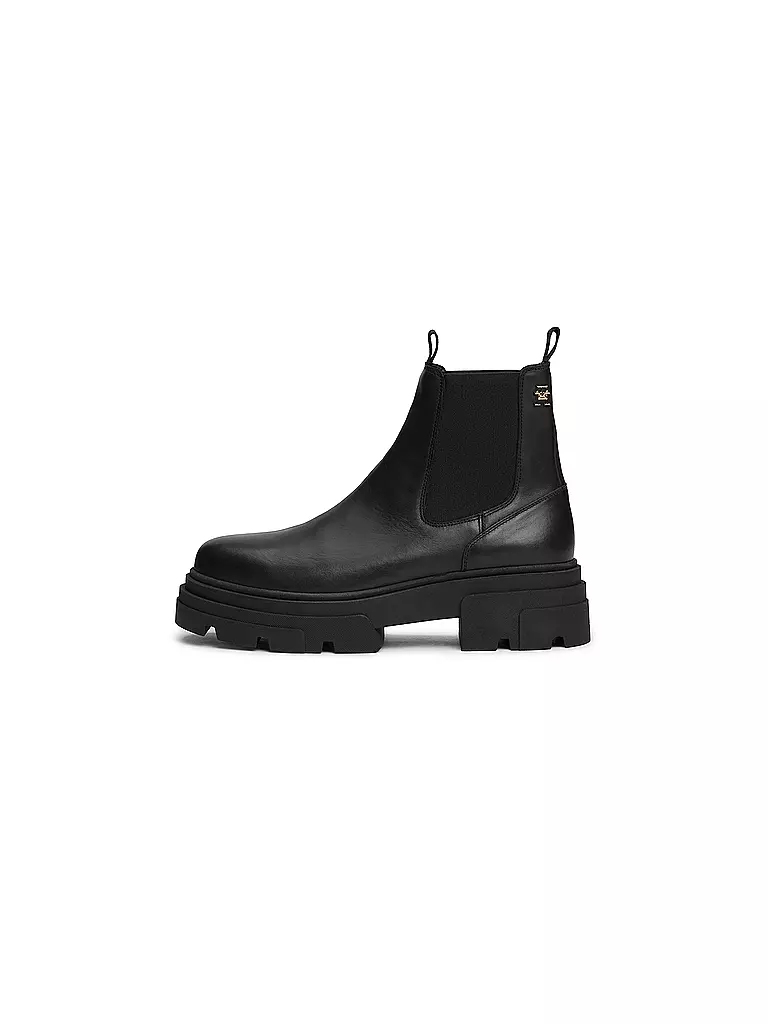 TOMMY HILFIGER Chelsea Boots schwarz