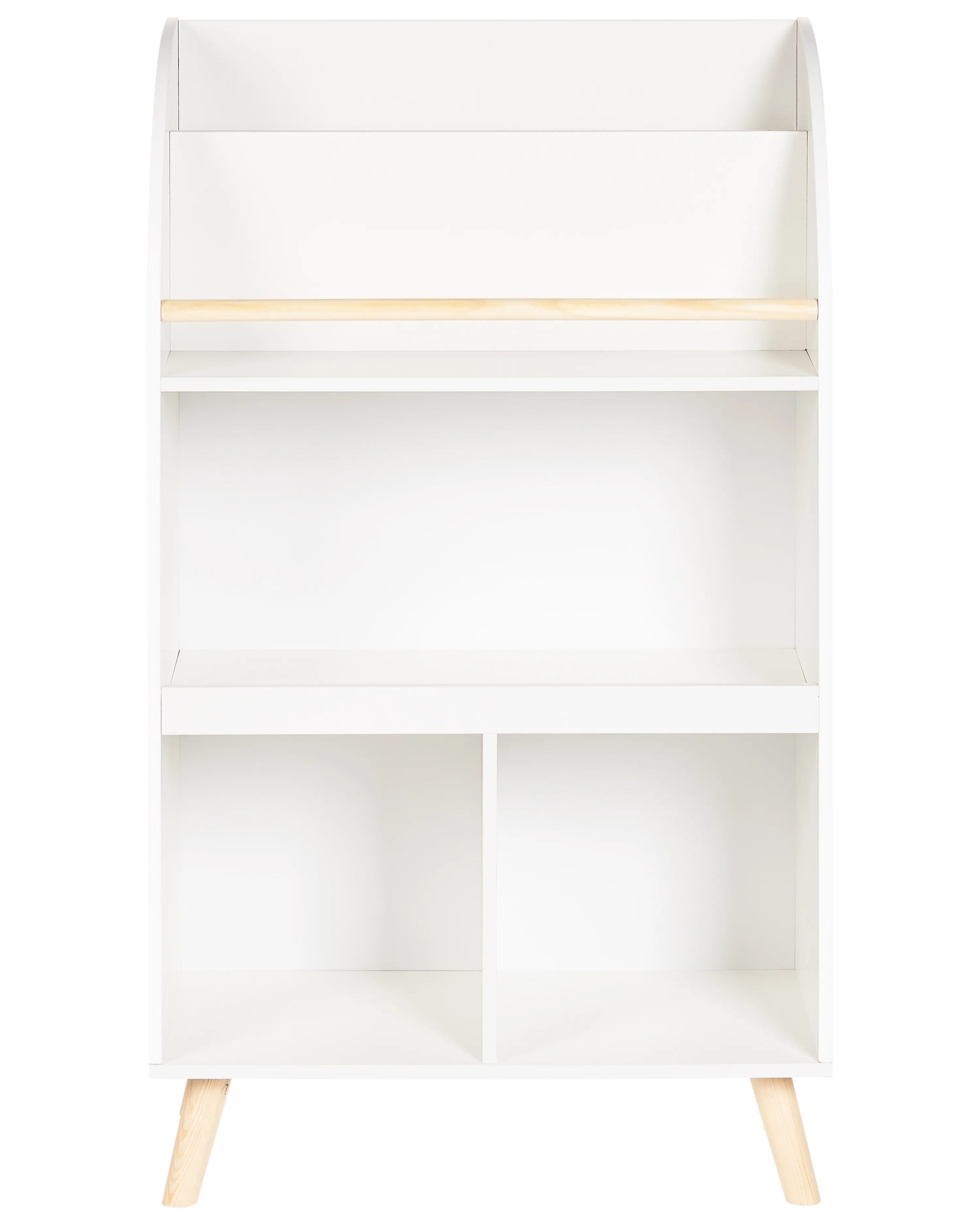Boekenkast met 3 planken LILOET 102 cm Wit