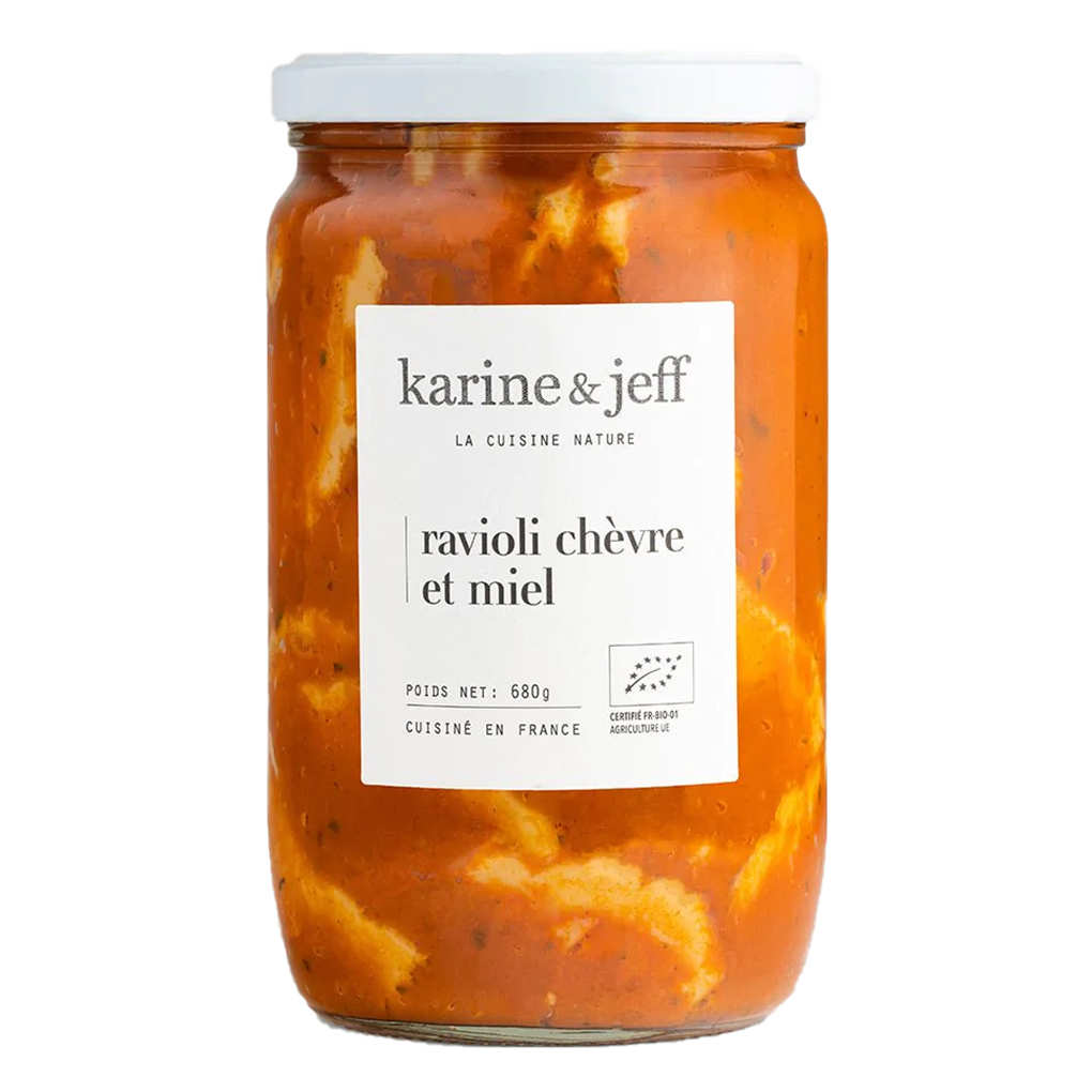 Ravioli chèvre et miel bio