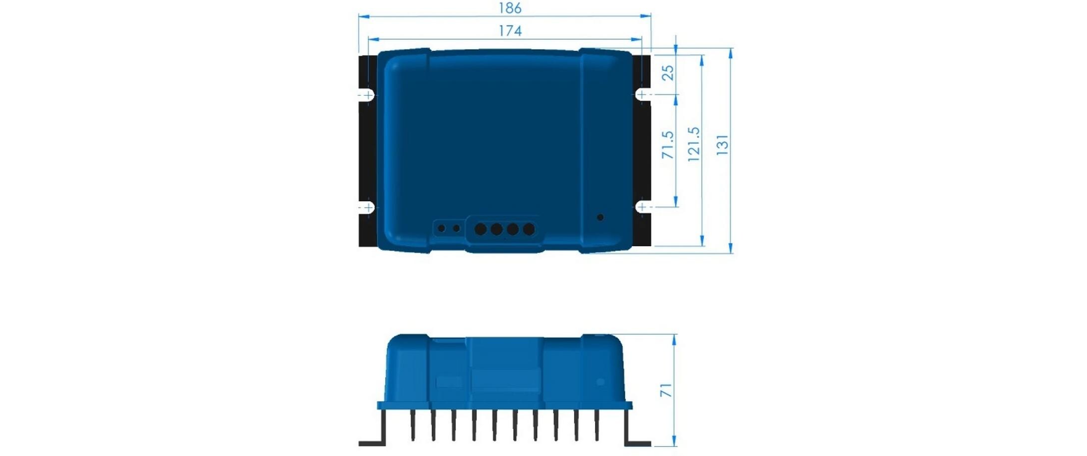 DC/DC Wandler Orion-Tr 24-12 V 100A 1200 W, nicht isoliert<br>IP67 DC-DC-Konverter