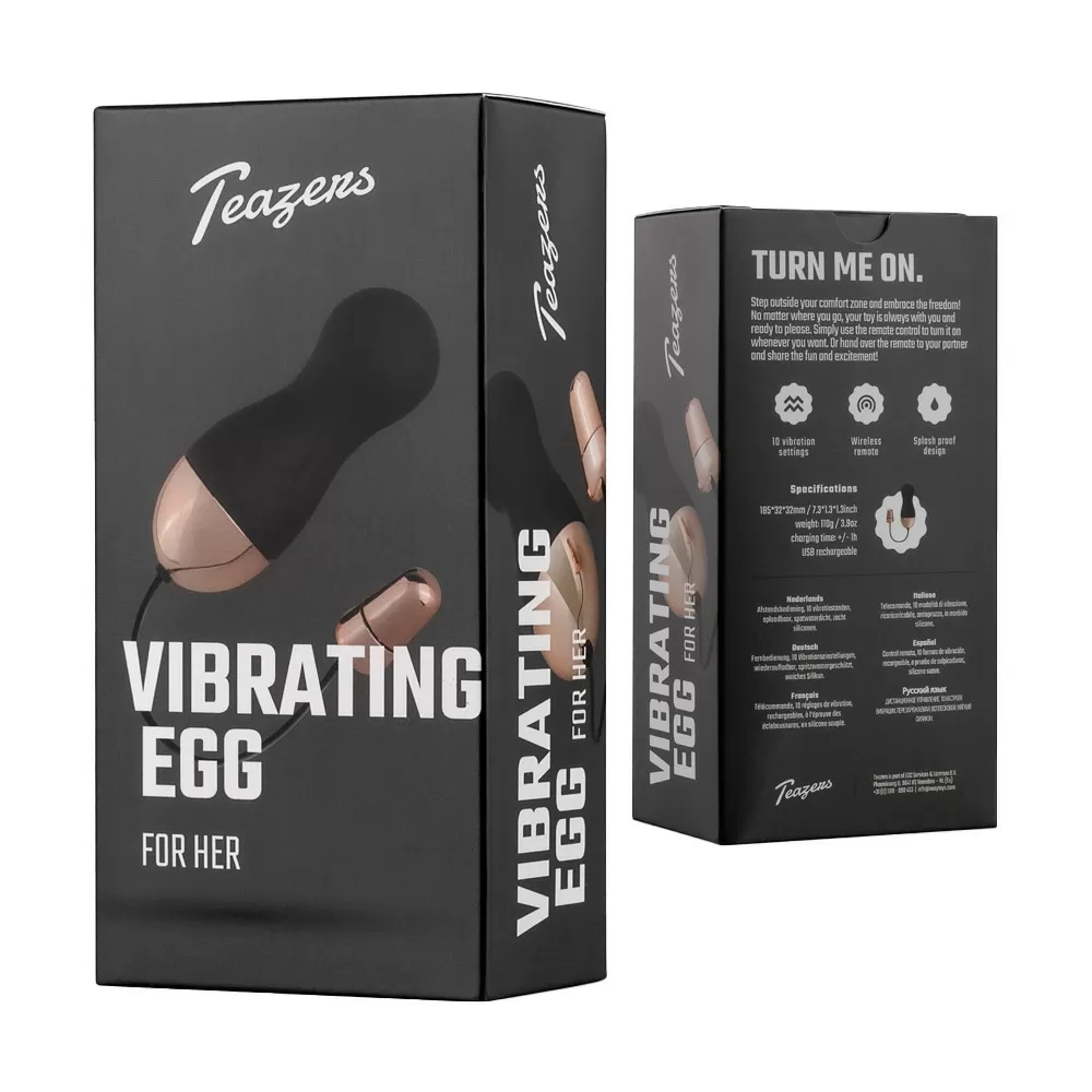 EasyToys Premium Remote Controlled Vibrating Egg