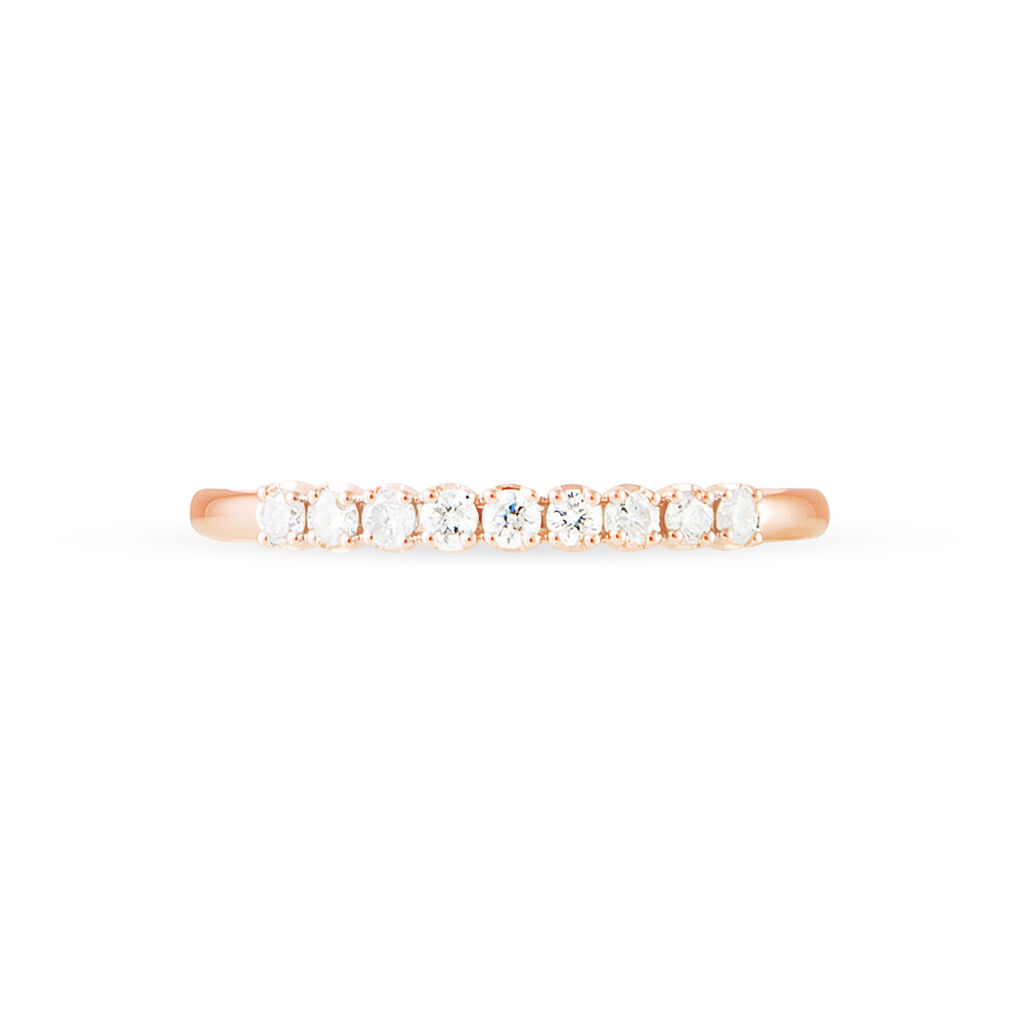 Alliance Eloise Or Rose Diamant