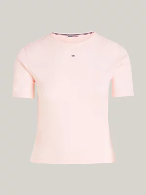 Camiseta canelada essencial Curve