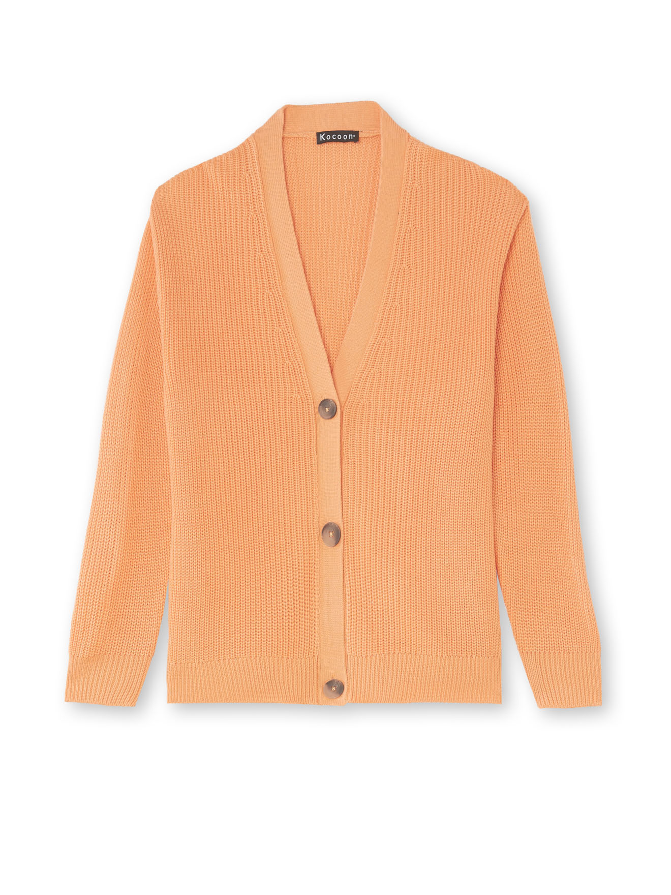 Gilet en côtes perlées