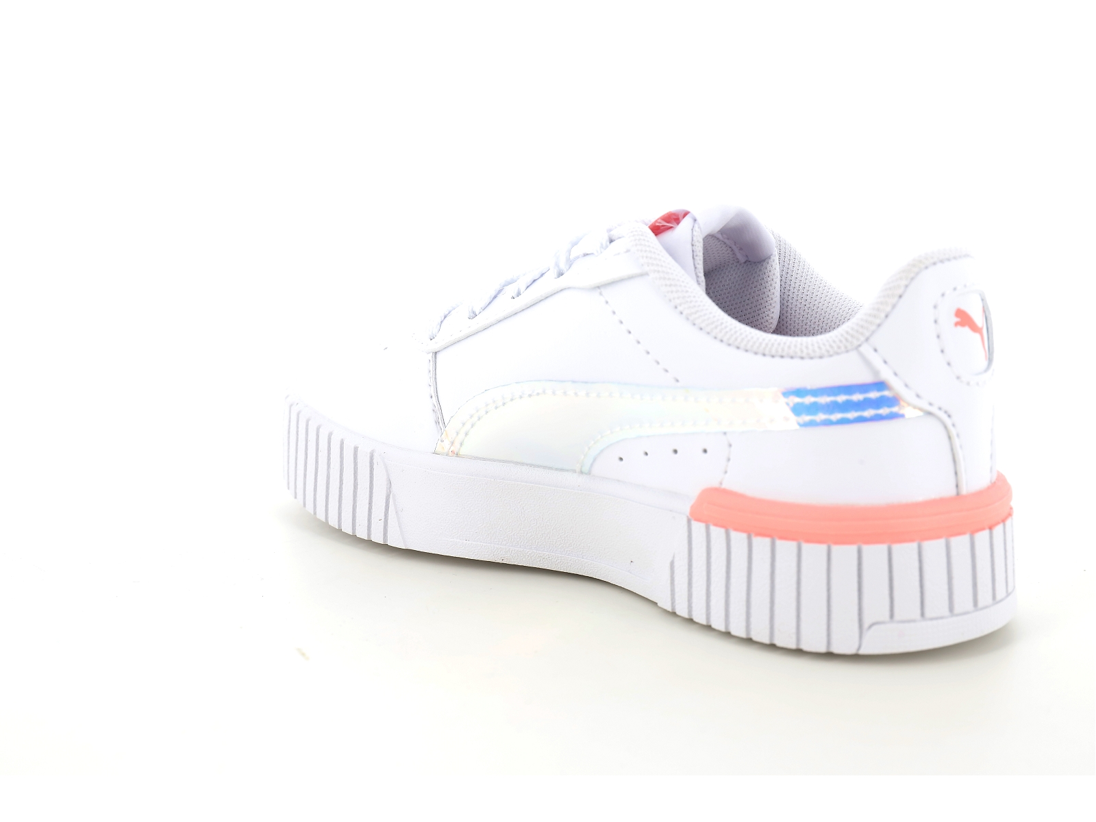 Puma-392655 Synthétique Blanc Rose