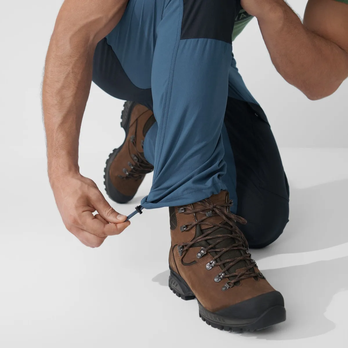 Fjällräven Men's Abisko Midsummer Trs Reg Dark Grey-Black