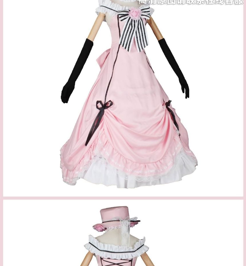 Custaplayu - Black Butler Ciel Phantomhive Cosplay Kostuumset