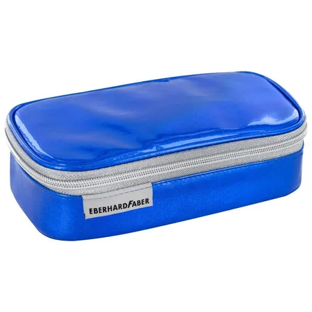 Eberhard Faber Jumbo Schlamperbox dunkelblau mit Glitzer