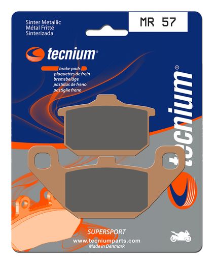 Plaquettes de freins Tecnium Performance métal fritté - MR57