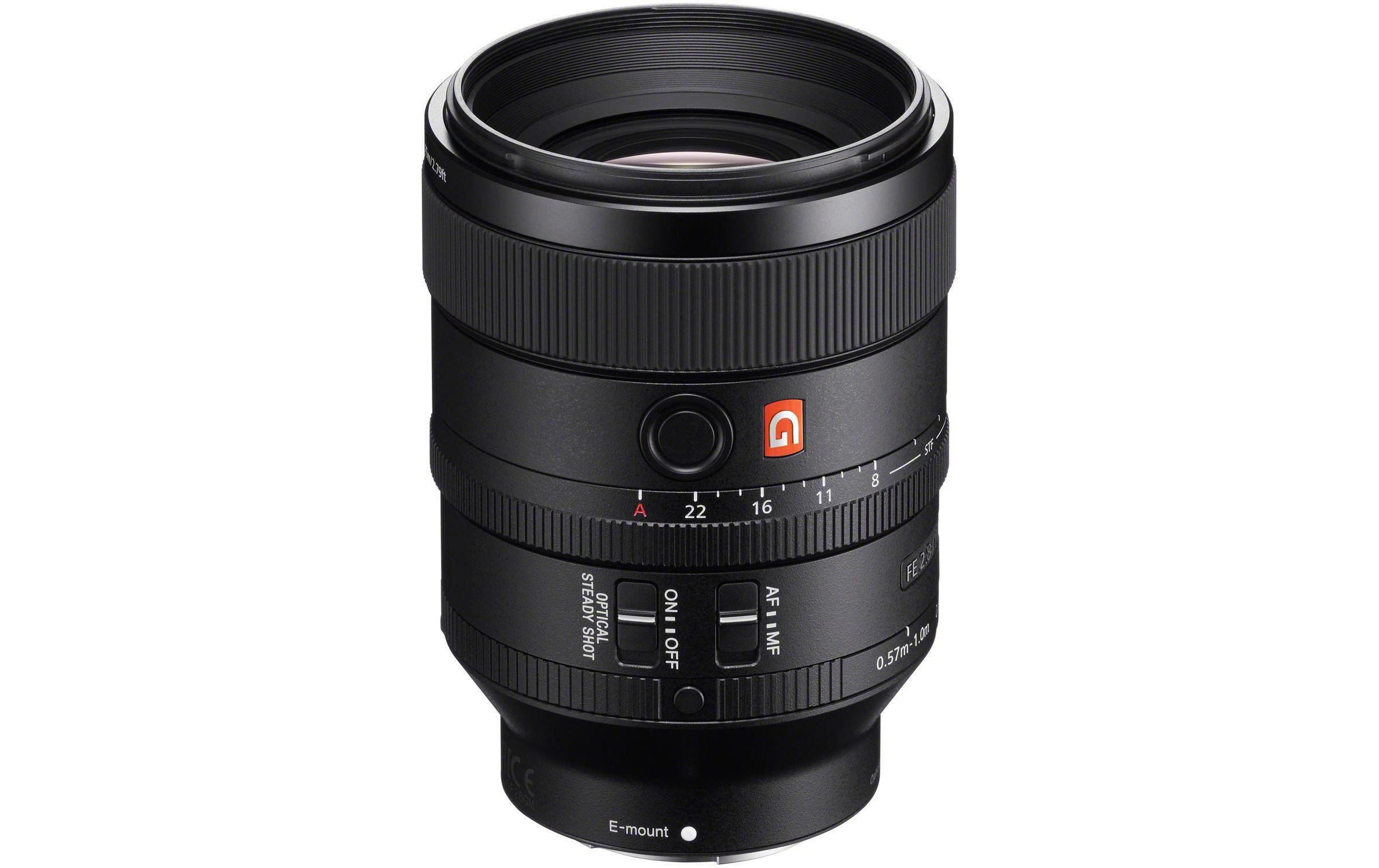 Festbrennweite FE 100mm F/2.8 STF GM OSS – Sony E-Mount<br>Hochwertiges G Master Teleobjektiv