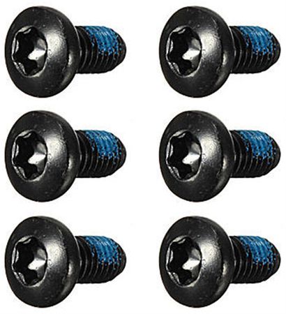 DISC-SCHRAUBEN,Torx T25, M5 x 10mm, schwarz  silber