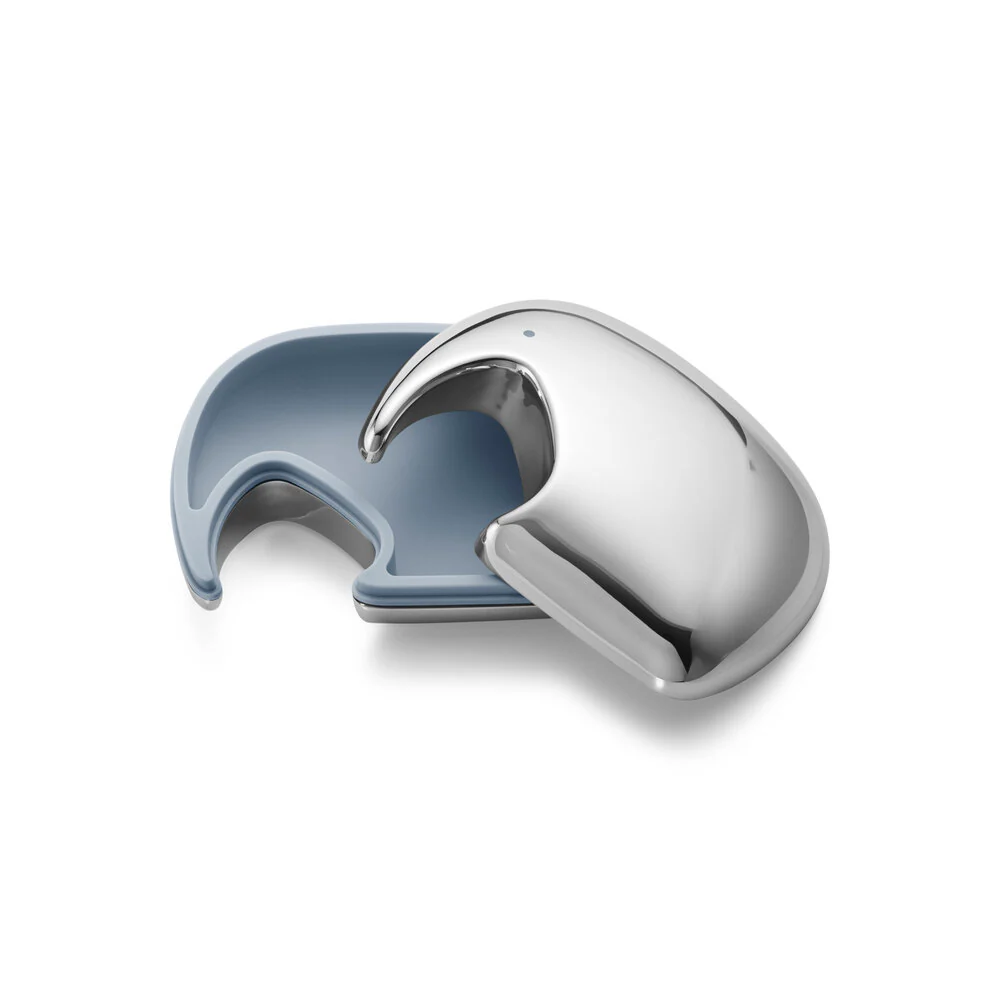 Georg Jensen  Elefant Keepsake Box - stål/blå