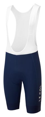 Cuissard Court à Bretelles Le Col Pro II Bleu Navy/Blanc